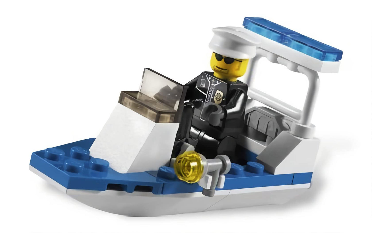 Lego City Police Boat 30-Piece Construction Toy #30002