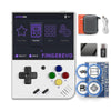 FINGEREVO Miyoo Mini Plus OnionOS Handheld Game Console 3.5-inch 640 * 480 Screen 3000mAh Miyoo-mini+ with Portable Case White