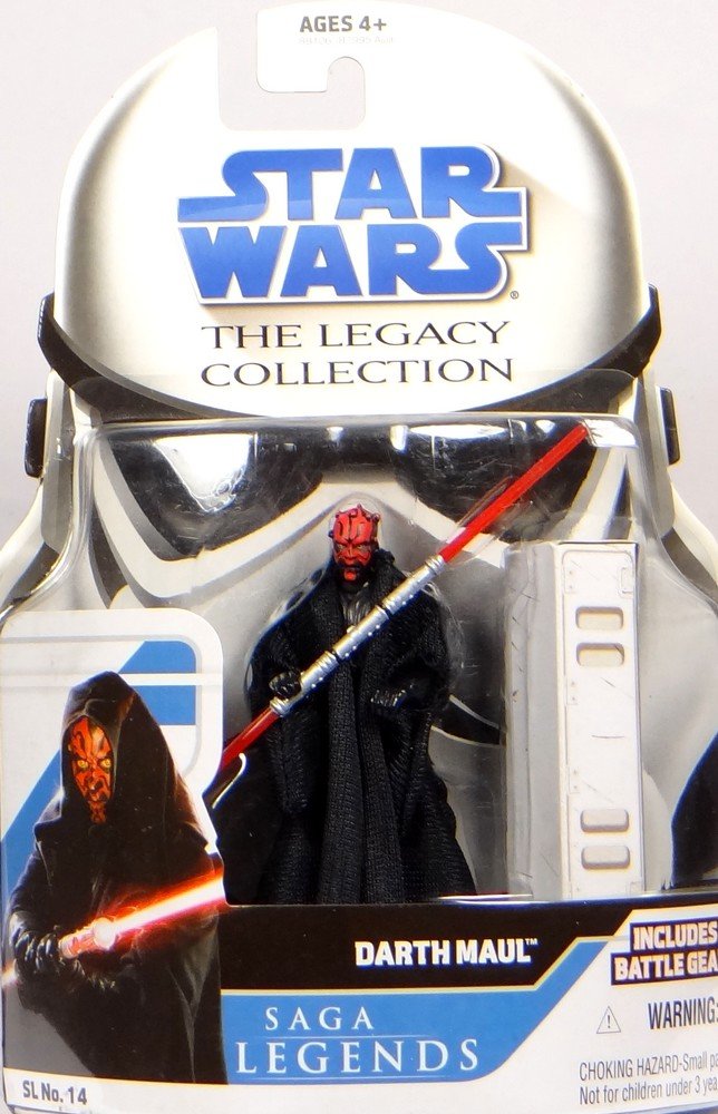 Star Wars Clone Wars Saga Legends Action Figure SL No. 14 Darth Maul (style and colors may vary)
