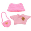 Dolls Clothes and Accessories Suitable for 5.91-6.7inch (15-17cm) Dolls,Dress up Your Doll with Cute and Fashionable Outfits (Pink)