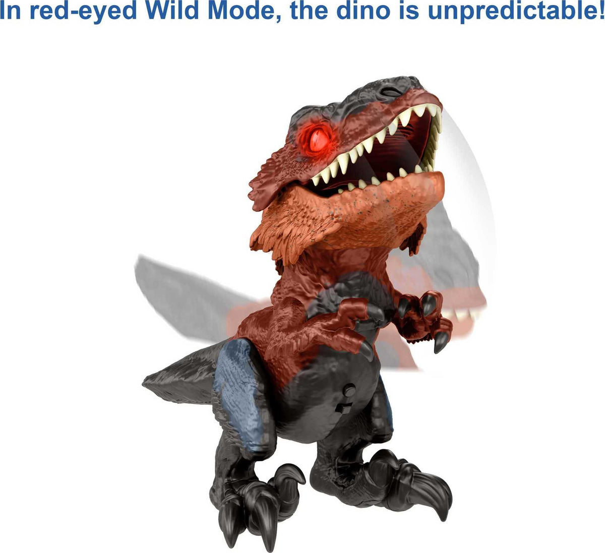 Jurassic World Dominion Uncaged Ultimate Pyroraptor Dinosaur Toy, Action Figure with Interactive Motion and Sound