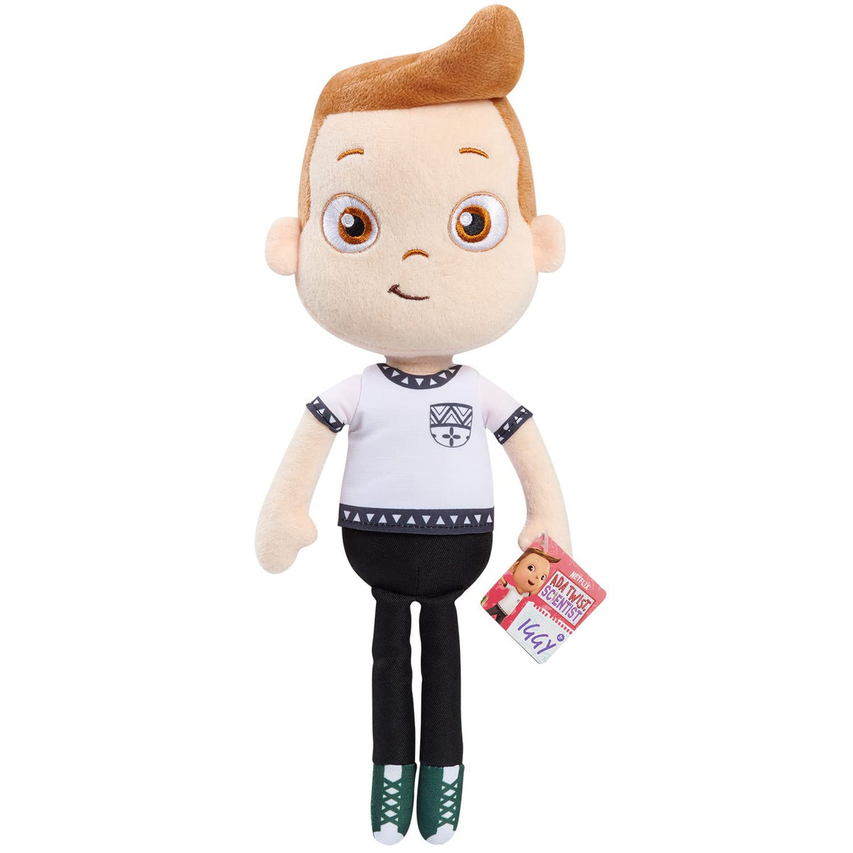 Ada Twist, Scientist Cuddle Time Iggy Peck 11-Inch Plush Doll, Includes Signature Look, Kids Toys for Ages 2 Up by Just Play