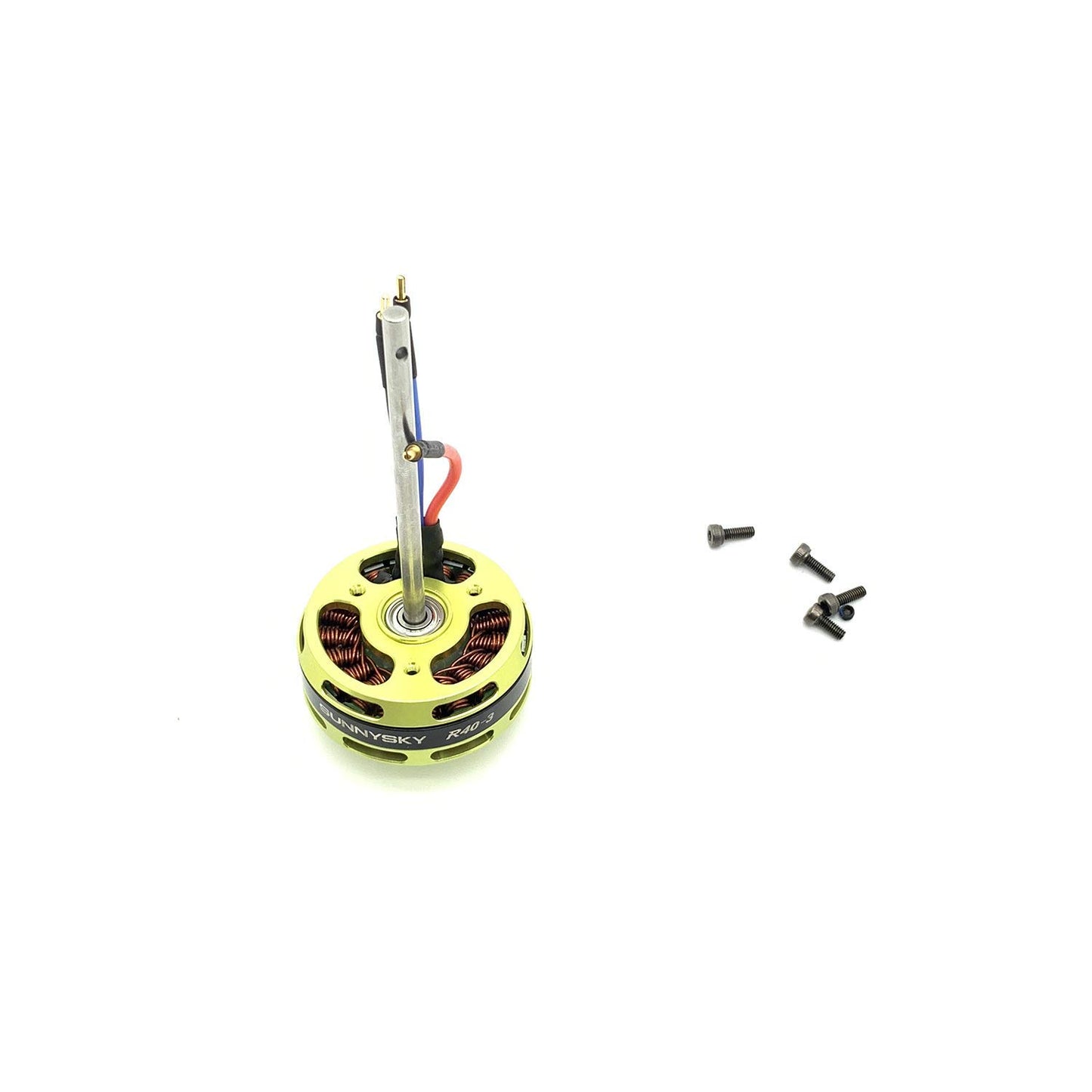 OMPHOBBY M2 Helicopter Parts Main Motor Set-Racing Yellow OSHM2063 Original Replacement for OMP Hobby M2 V2 RC Helicopters Accessories Spare Part