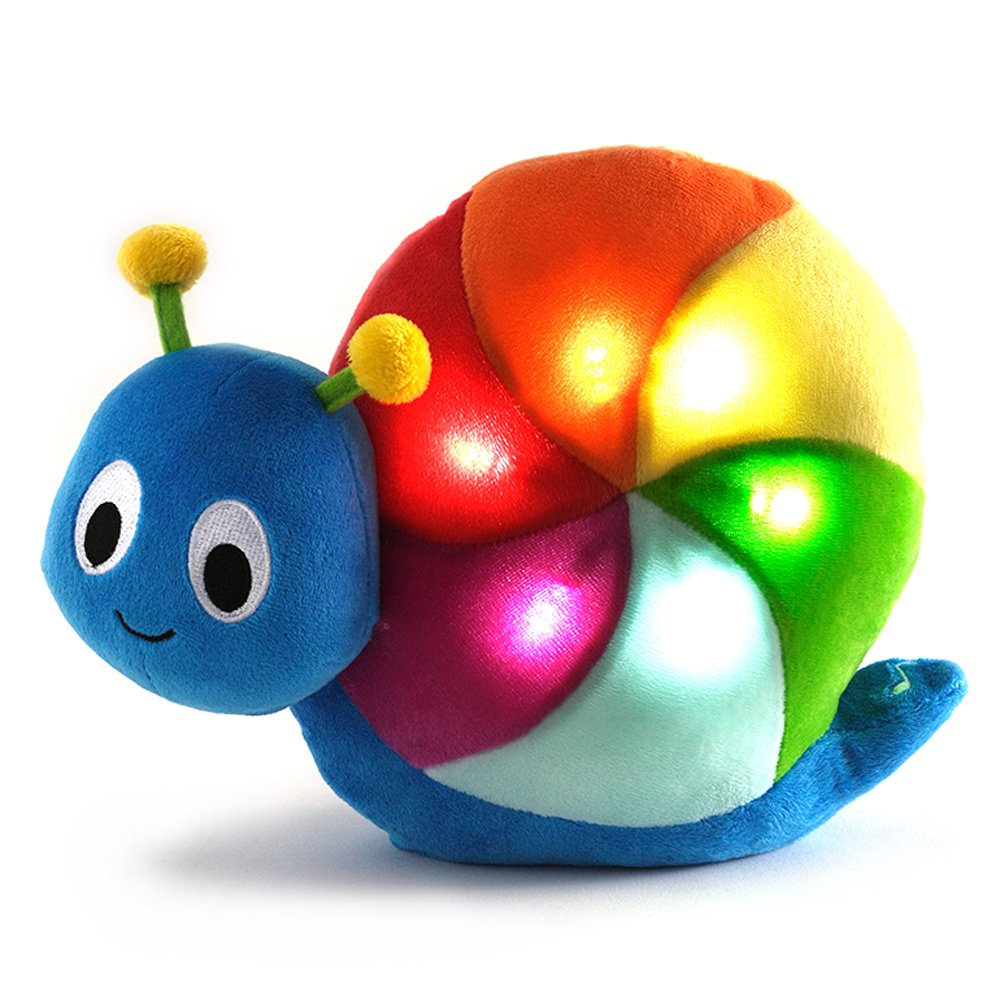 GUND Colorfun Learning Color Snail Animated 7" Plush