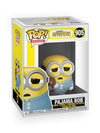 Epic Collectibles Movies: Minions - Pajama Bob in The Rise of Gru Vinyl Figure Bundle with Compatible Funko Pop Box Protector