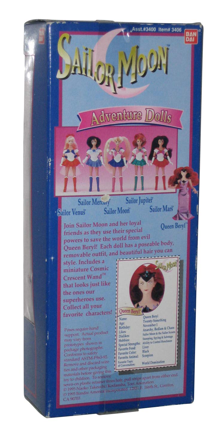 Queen Beryl Doll - Sailor Moon