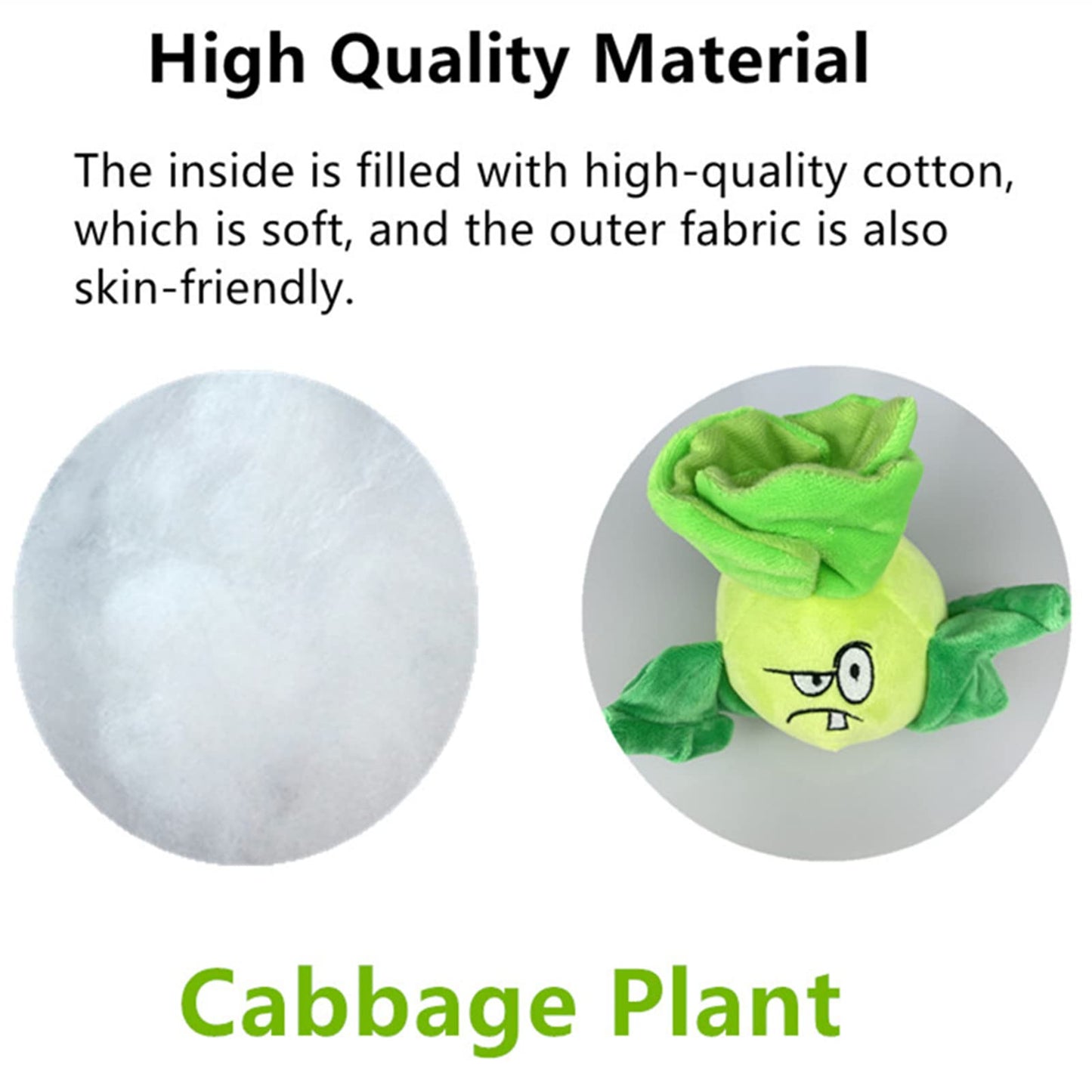 JHESAO 3 PCS Plants and Zombies Sunflower Plush Sets Zombies Toys, Potato Mine PVZ Plushies 1 2 Stuffed Soft Doll Bonk Choy New