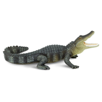Safari Ltd. Alligator Figurine - Lifelike 6" Reptile Figure - Educational Toy for Boys, Girls, and Kids Ages 3+