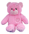 Stuffems Toy Shop Record Your Own Plush 16 inch Pink Patches Teddy Bear - Ready to Love in A Few Easy Steps