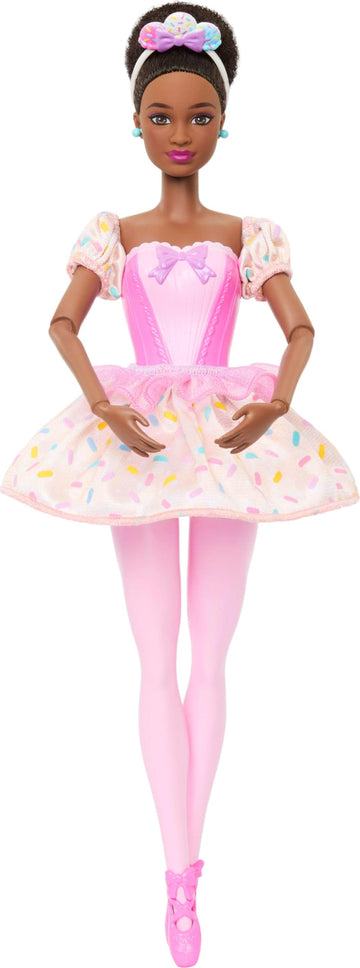 Barbie in the Nutcracker Land of Sweets Ballerina with Tutu and Candy Themed Accessories, Nikki