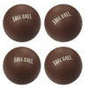 Skee-Ball Official Home Arcade Deluxe Replacement Game Balls - Authentic Arcade Play - Set of (4) 2.5 inch Diameter Wall-Safe Rubber Balls
