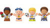 Little People Collector Team USA Classic Sports Special Edition Set for Adults & Fans, 4 Athlete Figures in Display Package