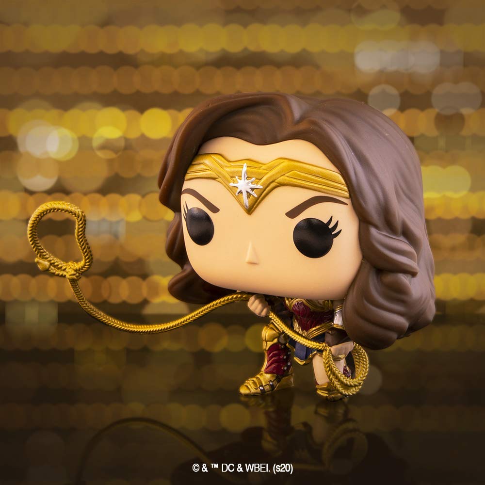 Funko Pop! Movies: Wonder Woman 1984 - Wonder Woman (Metallic), Multicolor (46663)