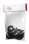 Game Room Guys Stern Pro Black Rubber Ring Kit Compatible with Ghostbusters Pinball Machine