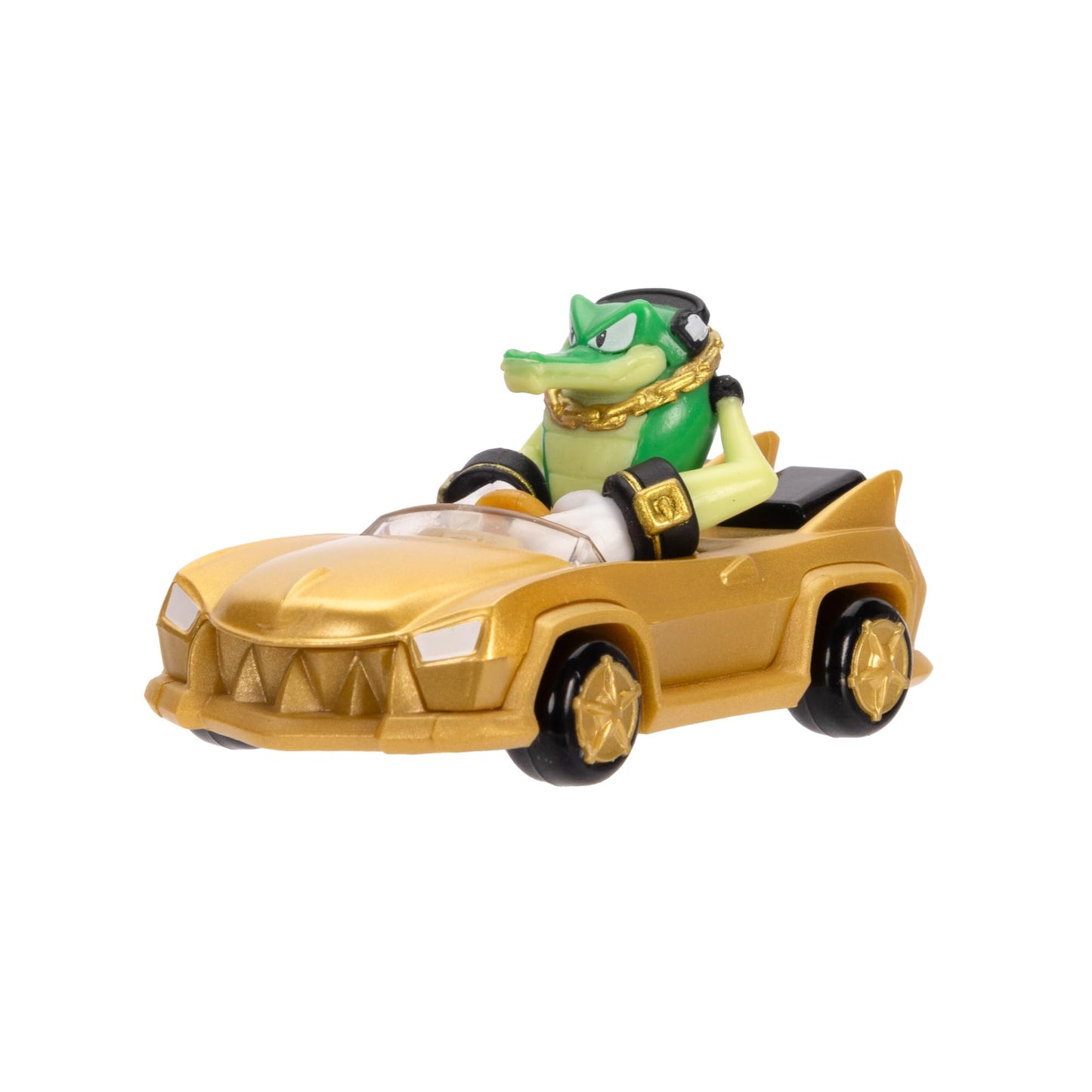 JAKKS Pacific Sonic The Hedgehog 1:64 Die-Cast Collectible Vehicles from the Team Sonic Racing Game! 3-Pack Toy Cars from Wave #8 - Officially