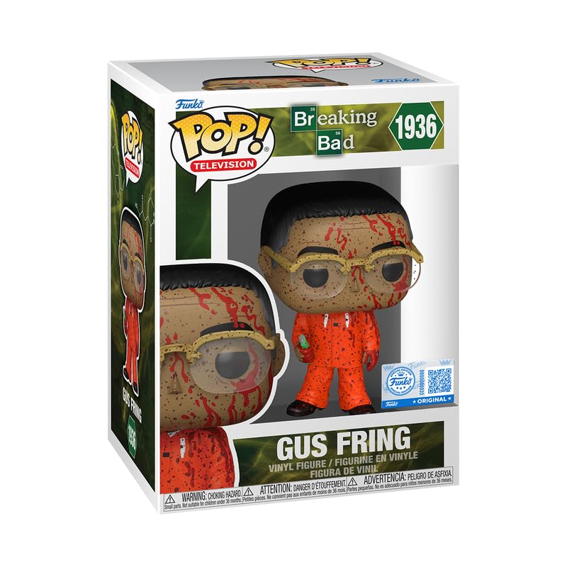 Funko Pop! Breaking Bad Gus Fring Bloody Vinyl Figure #1936