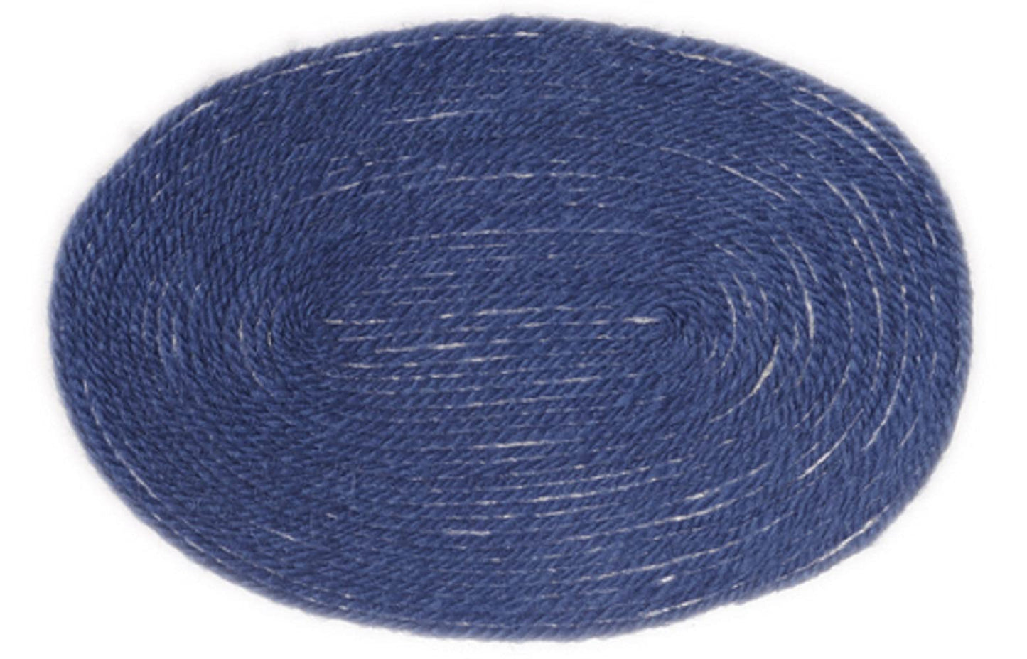 Melody Jane Dolls Houses House Miniature 1:12 Scale Accessory Plain Navy Blue Large Oval Rug