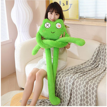 JPORSHU Long Cat Plush Kawaii Body Pillow?39" Cute Black Cat Stuffed Animals Soft Plushies?Octopus Tentacle Long Cat Throw Pillow?Gift for Girlfriend