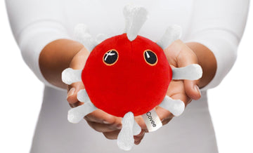 TradeInc Enterprises Covee Get Well Soon Virus Toy Cute Squishy Plushie Stuffed Sensory Plush Fuzzy Toys