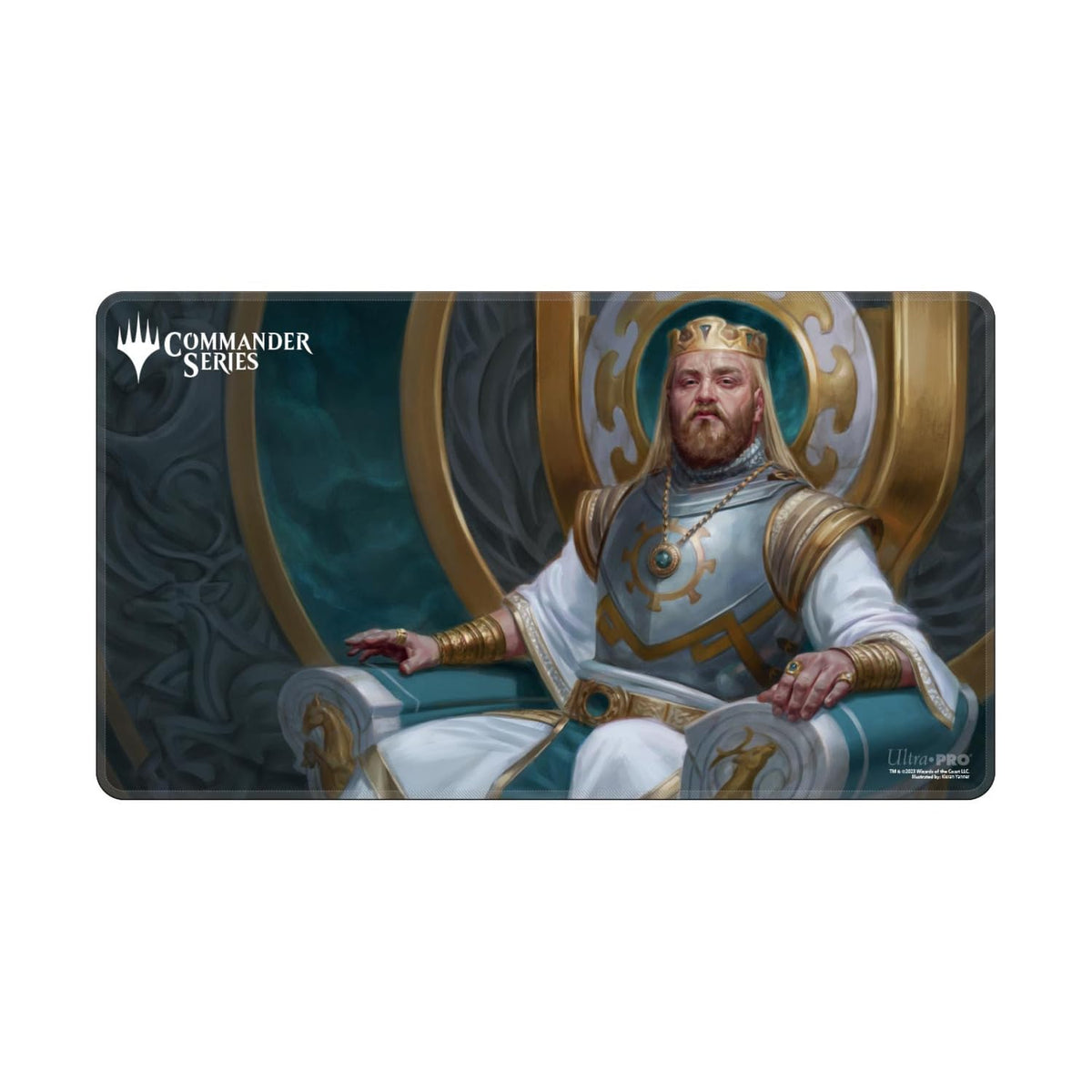 Ultra Pro - Commander Series #1: Mono - Kenrith Holofoil Playmat for Magic: The Gathering, Limited Edition MTG Gaming Accessories Oversize Mousepad