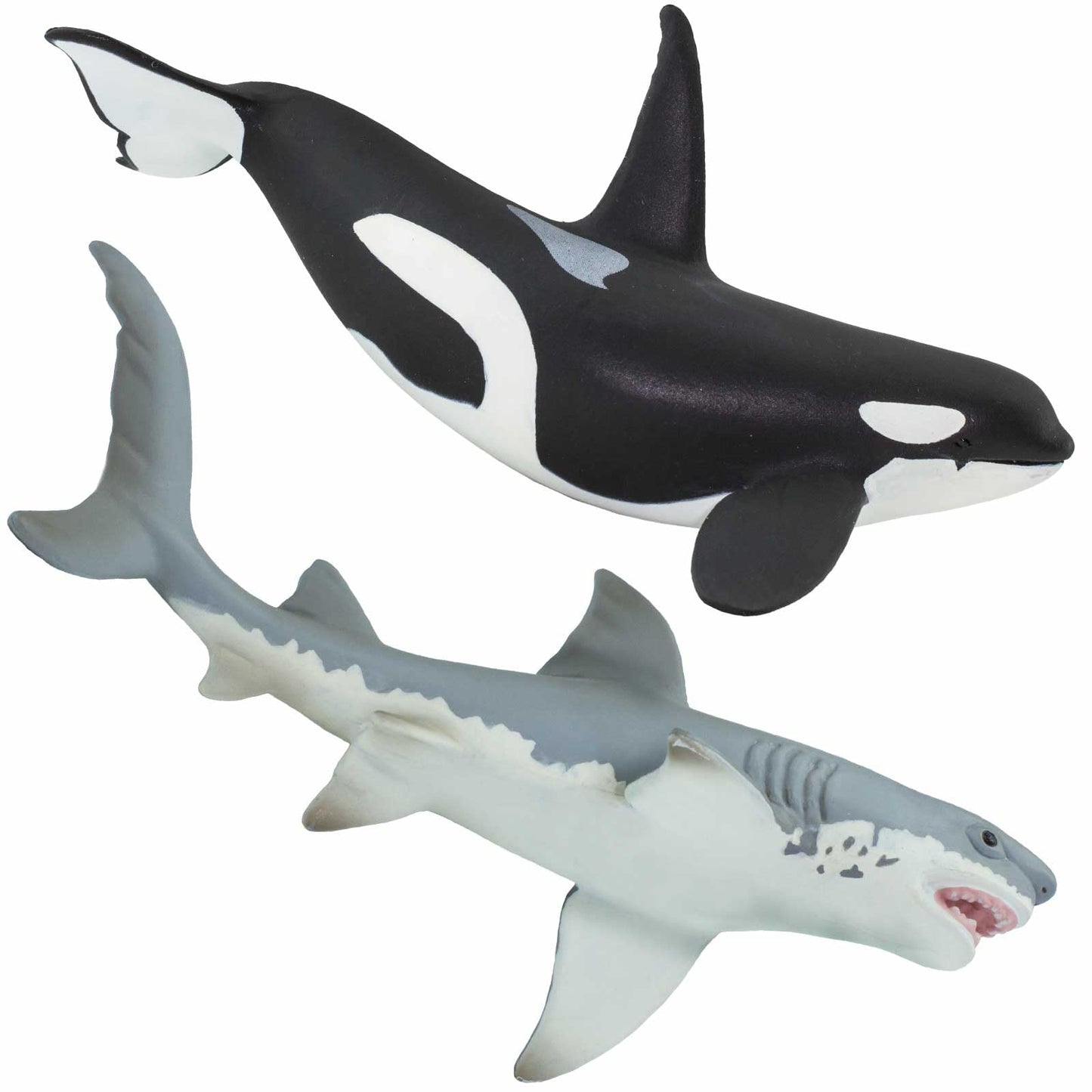 Safari Ltd. Sea Animal Toy Set - Figurines of Great White, Dolphin, Turtle, Octopus, and Orca - Play Set for Boys, Girls and Kids 3+