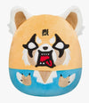 Squishmallows Angry Aggretsuko with Rage Expression 8 Inch Sanrio Squad Hello Kitty Plush Toy Anime