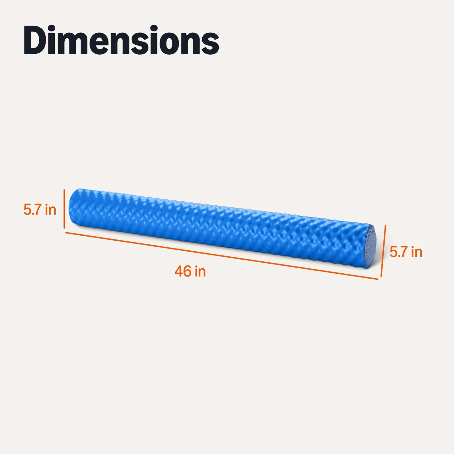 Amazon Basics Pool Noodle, Swim Noodles, 46 Inches, Flexible Buoyant Material, UV-Resistant, Supports up to 250 lbs