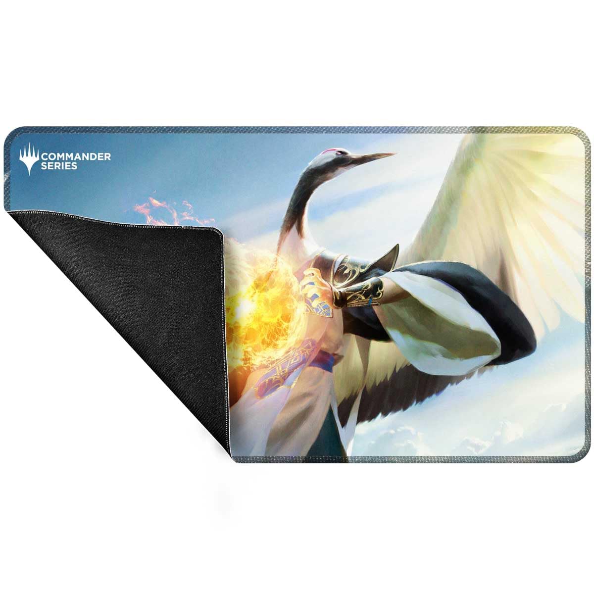 Ultra PRO - Commander Series #5 - Three Color Wedge - Kykar Stitched Playmat for Magic: The Gathering | Use as Mousepad, Desk Mat, Protects MTG Cards