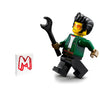 LEGO City Town Race Minifigure - Tread Octane (with Wrench) 60258