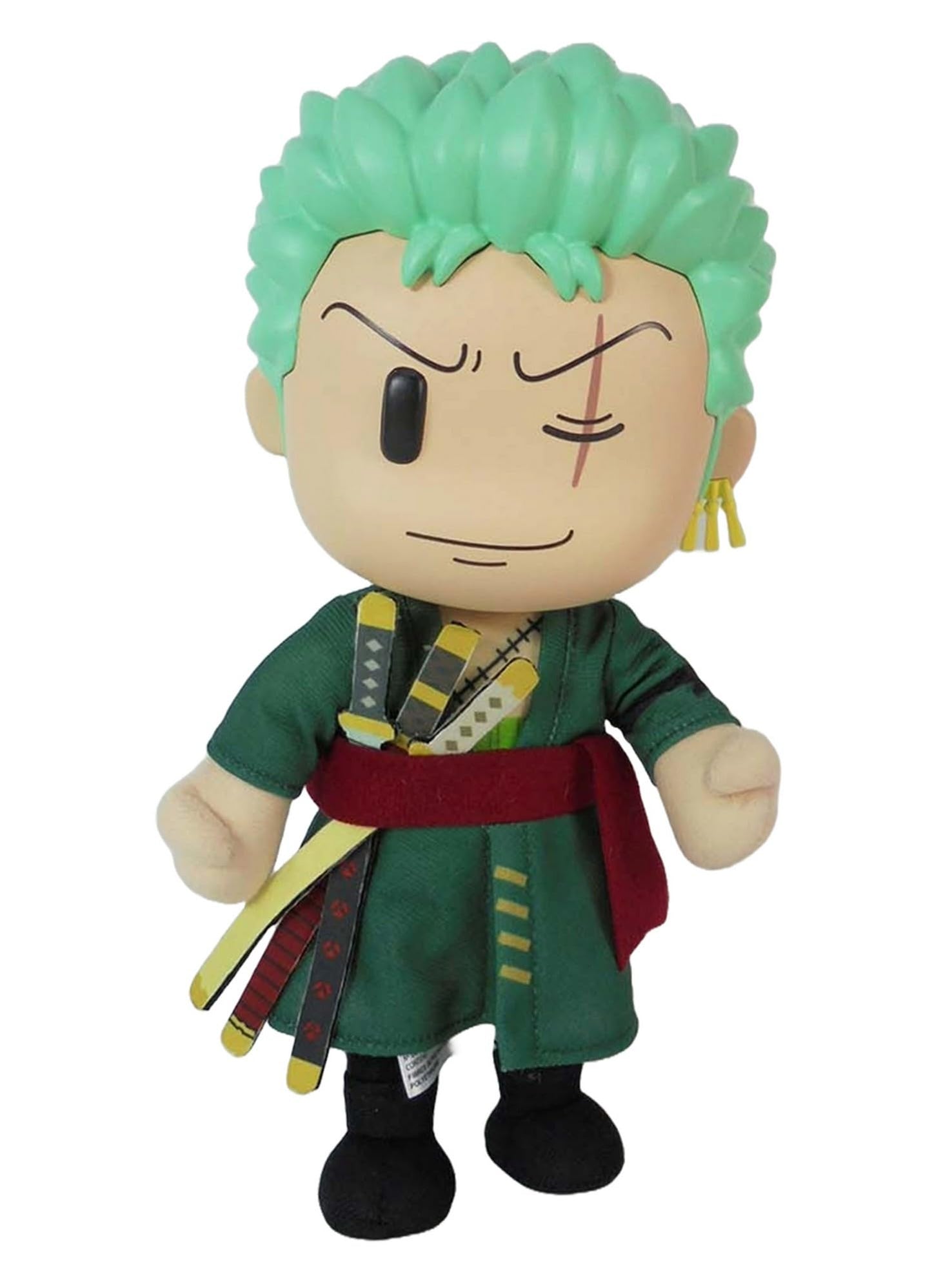 Great Eastern Entertainment One Piece - Roronoa Zoro (Raid on Onigashima) FigureKey Plush 8" H
