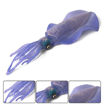 DOYIFUN Realistic Reef Squid Model Toys, Simulated Sea Life Animals Figurine Collection Sea Creature Science Educational Props