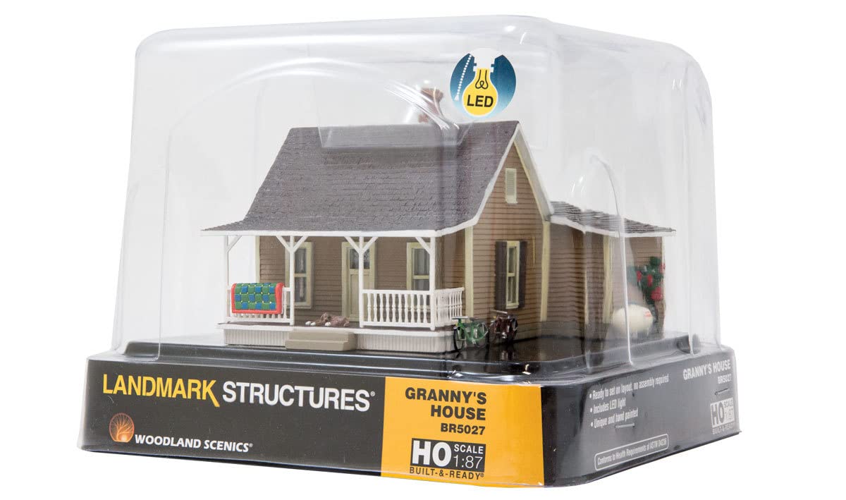Woodland Scenics HO B/U Granny's House WOOBR5027