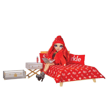 Rainbow High Ruby & Dorm Room Playset