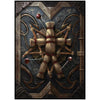Fantasy North - Book of Curses - Spell Book Series I - 100 Textured Matte TCG Card Sleeves - Fits Magic MTG Commander Pokemon and Other Card Games