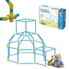 Fort Building Kit for Kids 180pc Modular Fort Builder STEM Toy Set | DIY Make Your Own Fort Playset for Girls, Boys, Toddler Children | Build Play
