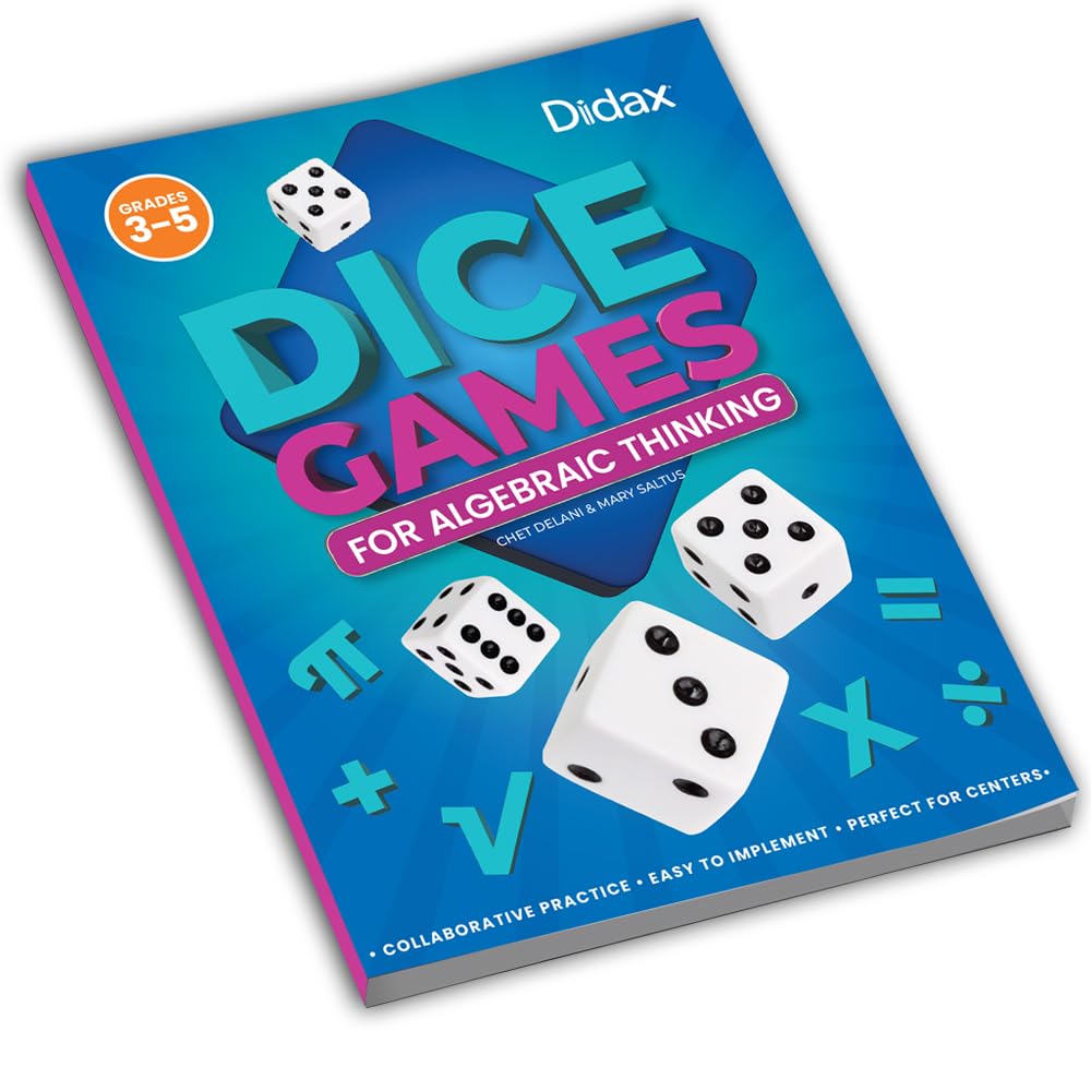 Didax Educational Resources Dice Activities for Algebraic Thinking