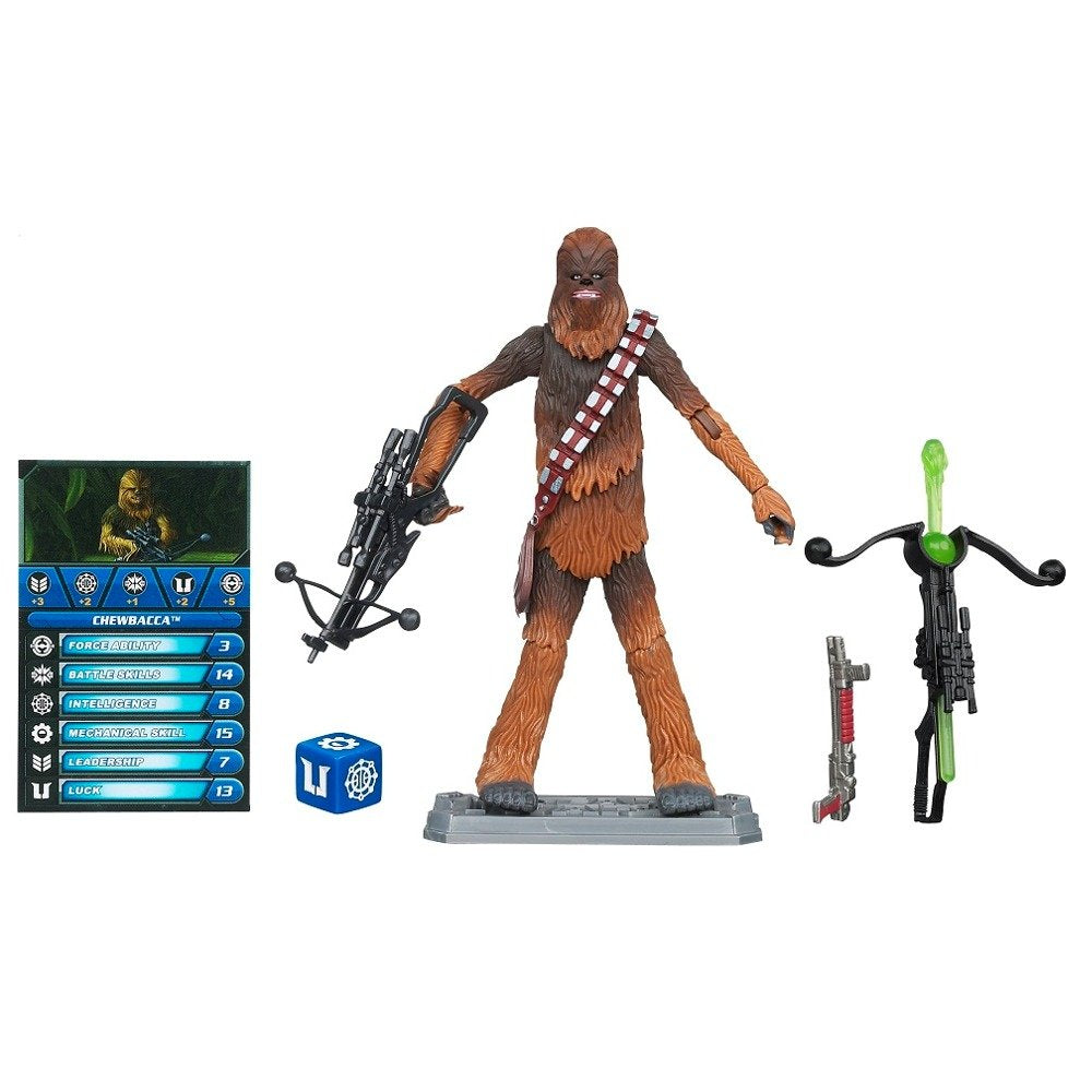Hasbro Star Wars 2011 Clone Wars Animated Action Figure CW No. 63 Chewbacca Kashyyyk Warrior