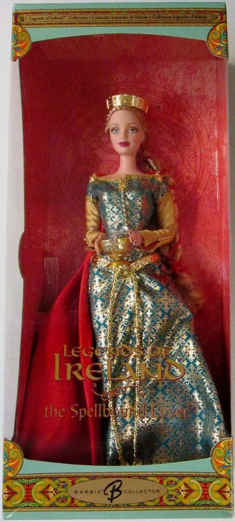 Barbie Collector Silver Label - Legends of Ireland:Spellbound Lover - 3rd in Exclusive Limited Edition Collector Series