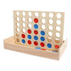 Wooden 4 in a Row Game - Classic Strategy Game for AdultsConnect The 4 Discs of Same Colour in a Row - Travel Games Family Board Games