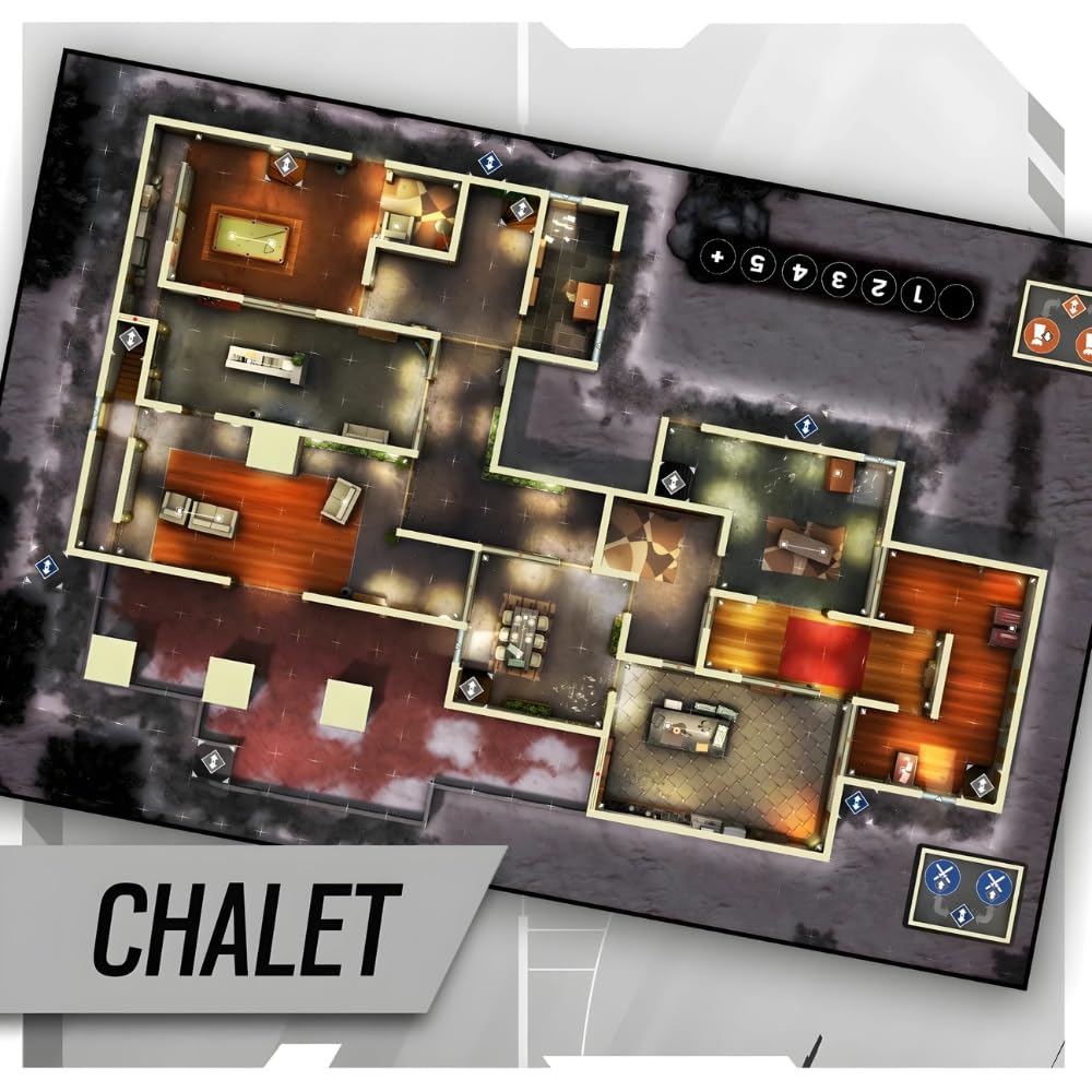 Mythic Games, 6: Siege The Board Game Bundle: Concrete City - Map Pack 1, Dead End - Map Pack 2, Sand and Dust - Map Pack 3 (3 Items)