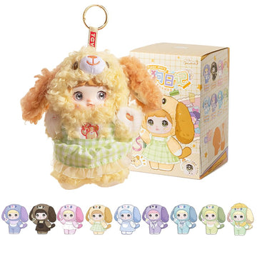 REIVIVORA Nommi V5 Puppy Diary Series Plush Blind Box 1PC (1 of 9 Possible Styles) Cute Figures Collectible Toys Birthday Gifts