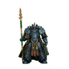 JOYTOY Action Figures Warhammer 40K 7.48inch Alpha Legion Alpharius, Primarch of The XXth Legion 1/18 Movable Model Collectible Figurine Ages 15+