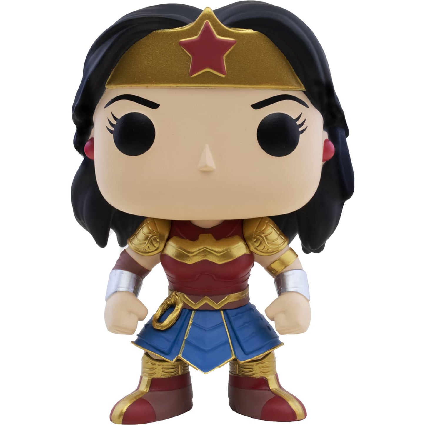 Funko Wonder W o m a n : P o p ! Heroes Vinyl Figurine Bundle with 1 Compatible 'ToysDiva' Graphic Protector (378-52434 - B)