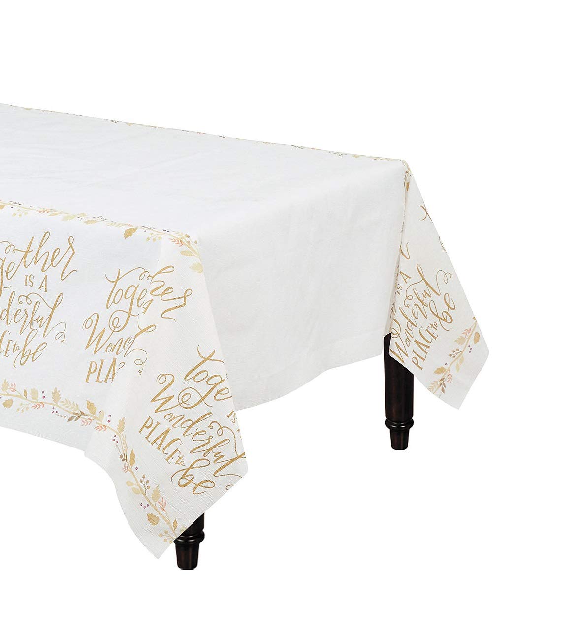 amscan Fall Rectangular Paper Tablecover- 1 pc.