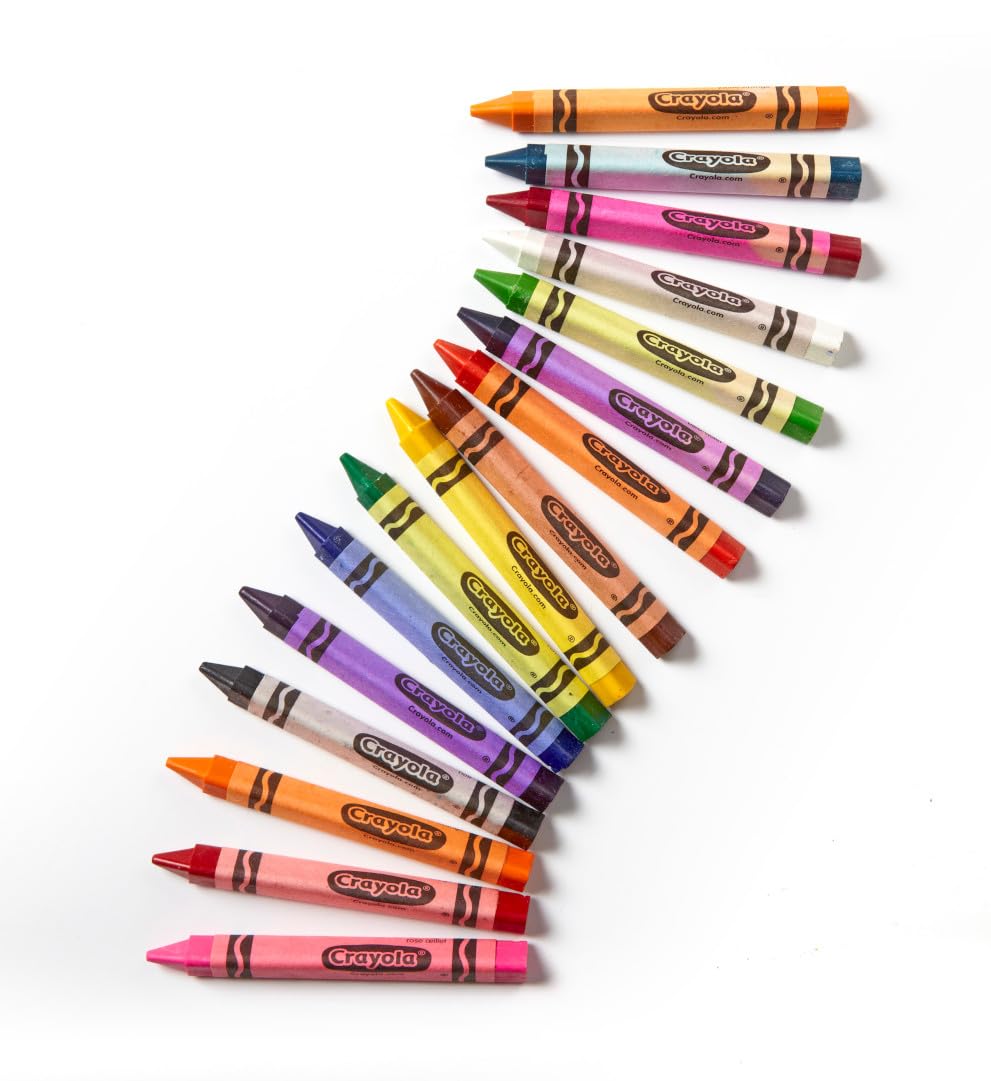 Crayola Washable Dry Erase Crayon, Assorted Bright Colors, Set of 8