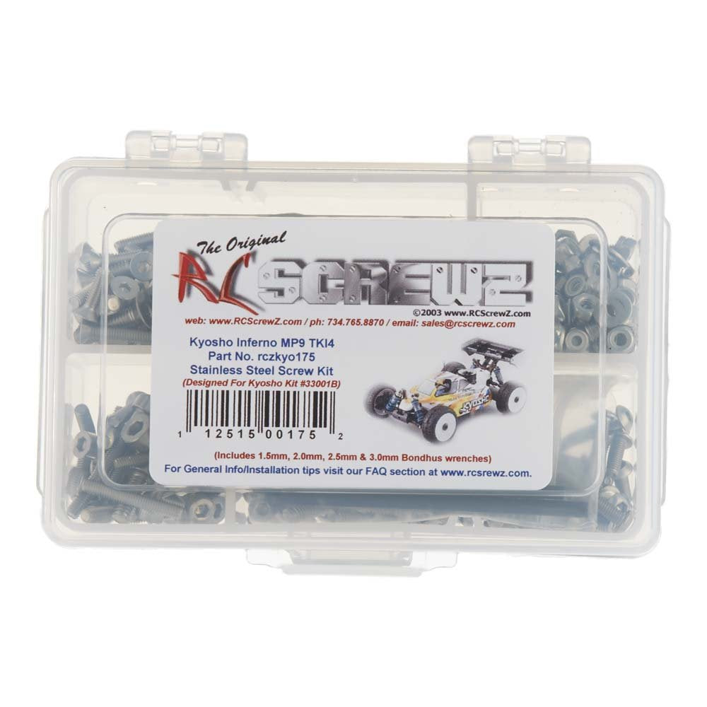 KYO175 - Kyosho MP9 TKI4 (33001B) Stainless Steel Screw Kit
