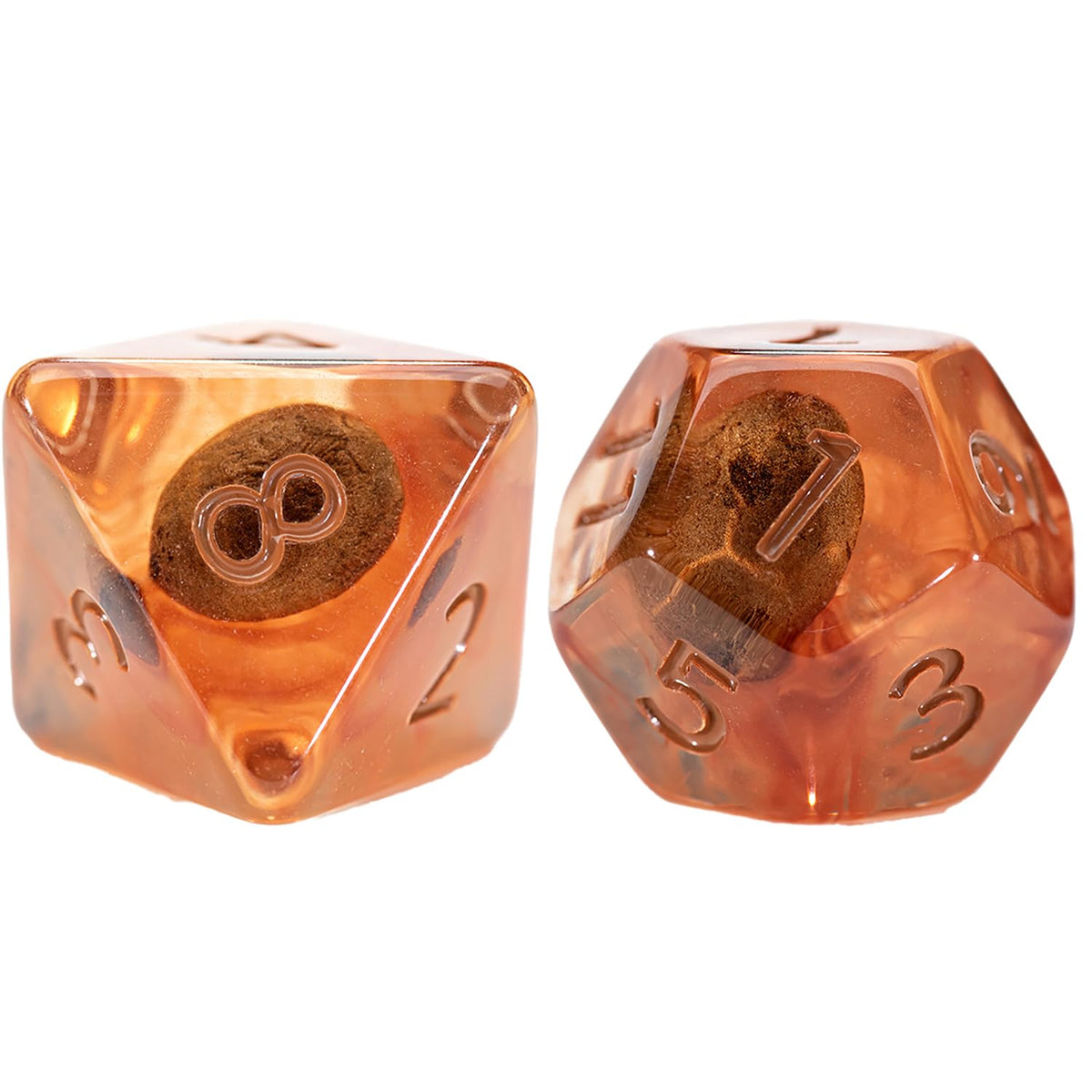 Poly Set - Coffee Dice (7)