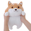 Shiba Inu Dog Plush Pillow, Cute Corgi Akita Stuffed Animals Doll Toy Gifts for Valentine's Gift, Christmas,Sofa Chair, Brown Round Eye, 15"