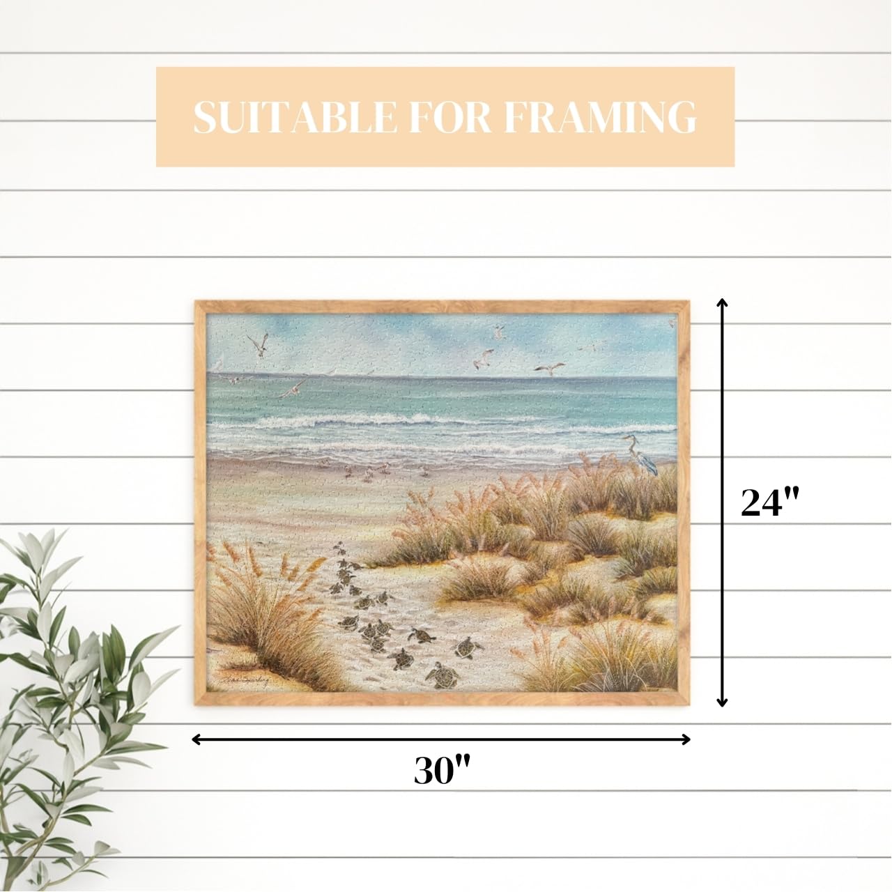 Heritage Puzzle Ocean Bound by Lisa Sparling 1000 Pieces