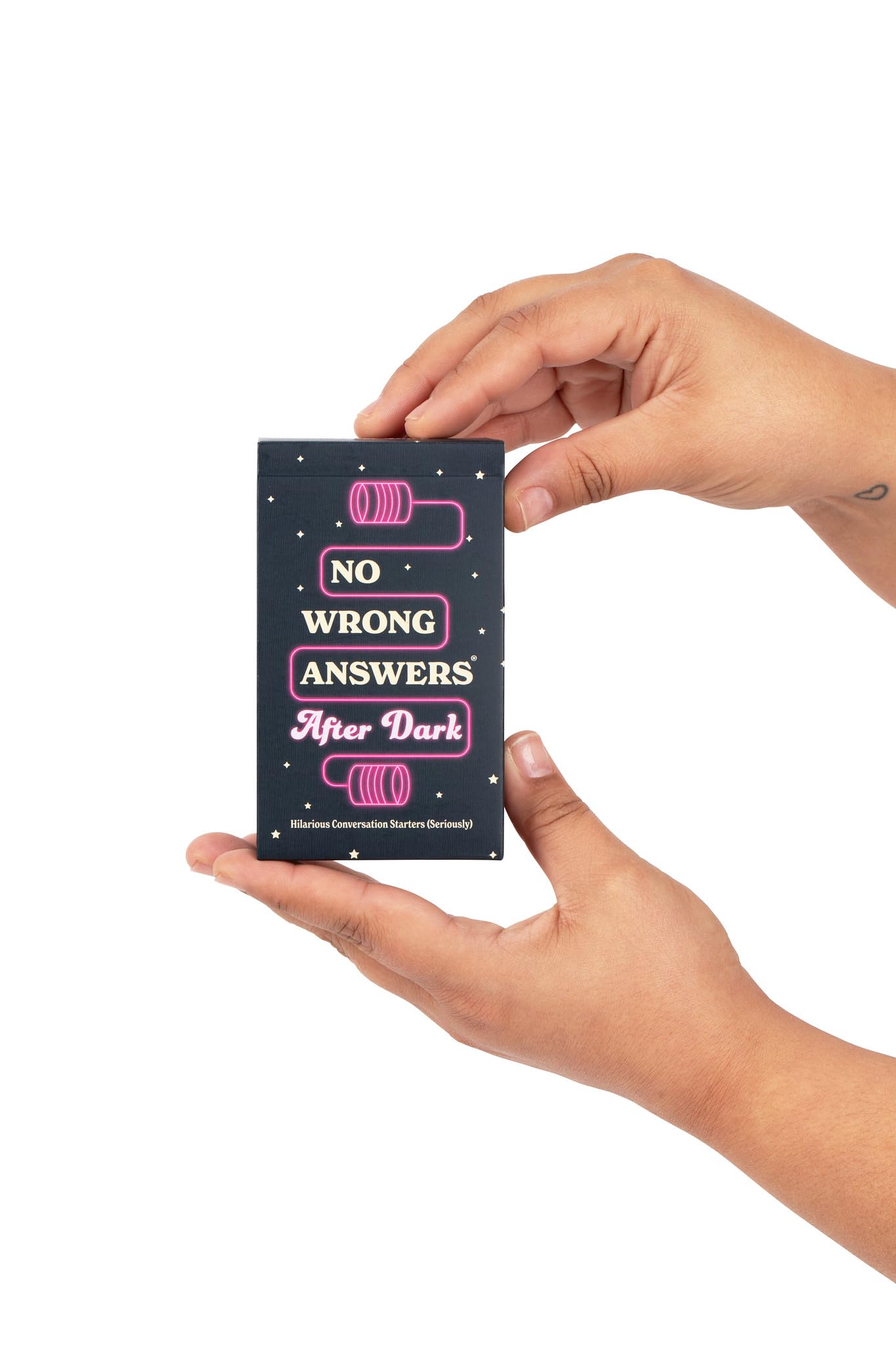 No Wrong Answers After Dark - Hilarious Card Game, Conversation Starter - Fun Activity for Friends, Game or Date Night, Travel, Couples - Great Gift